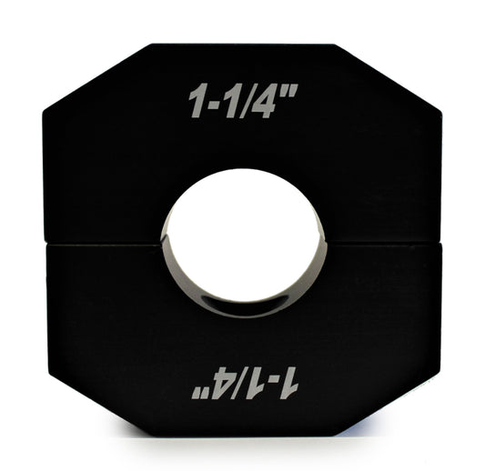 Ballast Bracket - Clamp-On - Aluminum - Black Anodized - 1.25 in OD Tube - Each