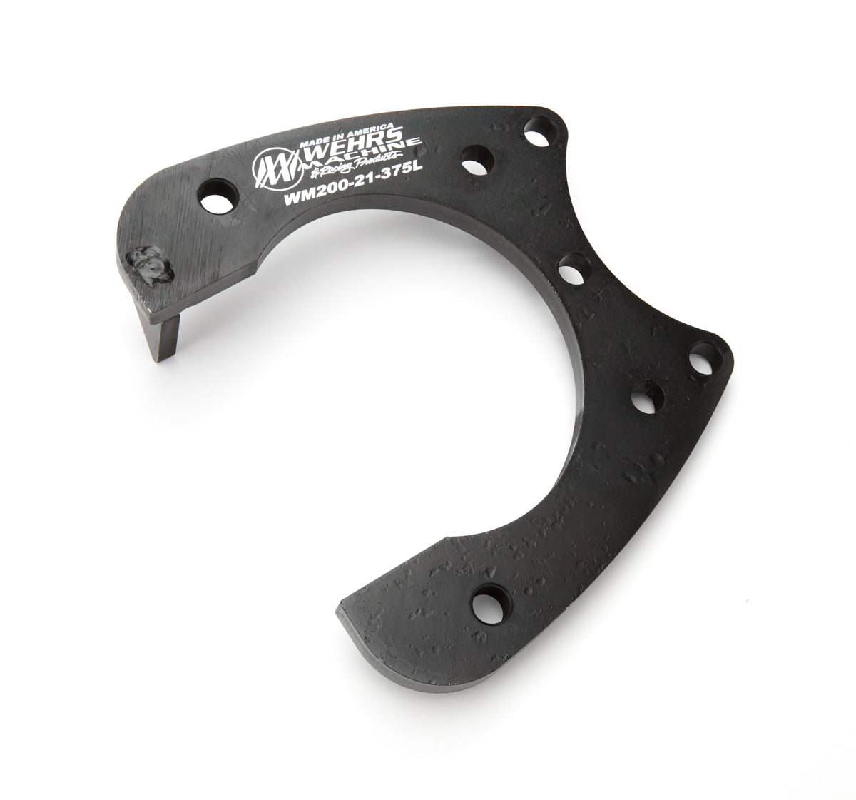 Brake Caliper Bracket - Rear - Driver Side - Bolt-On - Steel - Black Oxide - GM Metric Calipers - Each