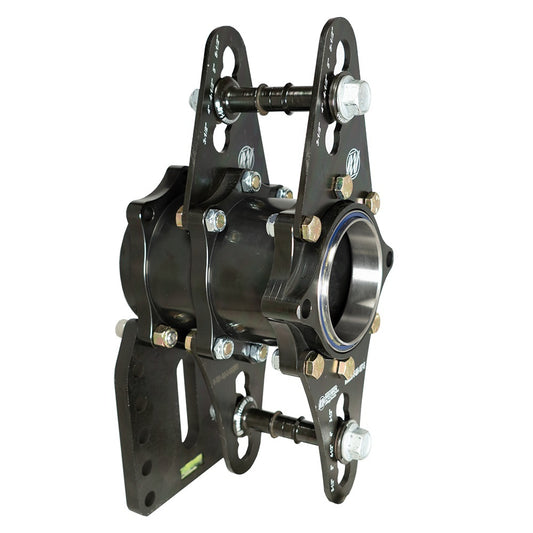 Birdcage - Driver / Passenger Side - 3.000 in ID Bearing - Triple Shear - Axle Clamps - Zero Index - Steel - Black Powder Coat - Each