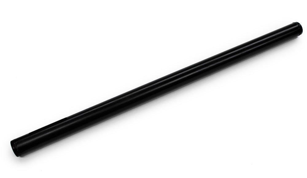 Suspension Tube - 20 in Long - 1/2-20 in Female Thread - Rod Ends Included - Steel - Black Powder Coat - Each