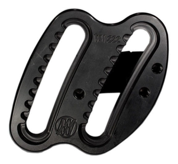 Panhard Bar Bracket - Frame Mount - Clamp-On - Aluminum - Black Anodized - 2 in Square Tubing - Kit