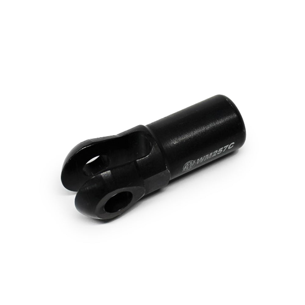 Rod End - Clevis - 3/4 in Bore - 1/2-13 in Right Hand Female Thread - 3/8 in Slot - Steel - Black Oxide - Each