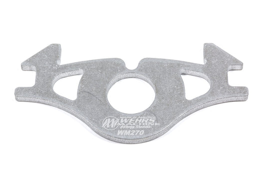 Brake Caliper Spacer - Metric - 0.250 in Thick - Aluminum - Natural - Narrow Rotors - Each