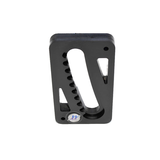 Panhard Bar Bracket - Frame Mount - Weld-On - Double Adjustable - Steel - Natural - 2 in Square Tubing - Each