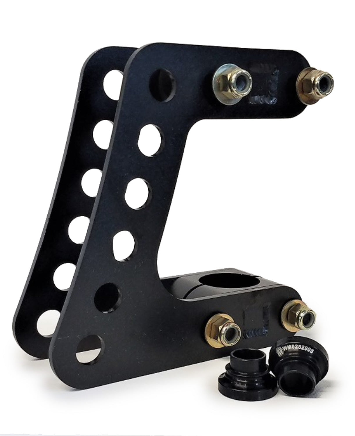 Torque Link Bracket - Bolt-On - Steel - Black Powder Coat - 1-1/2 in Round Tube - Each