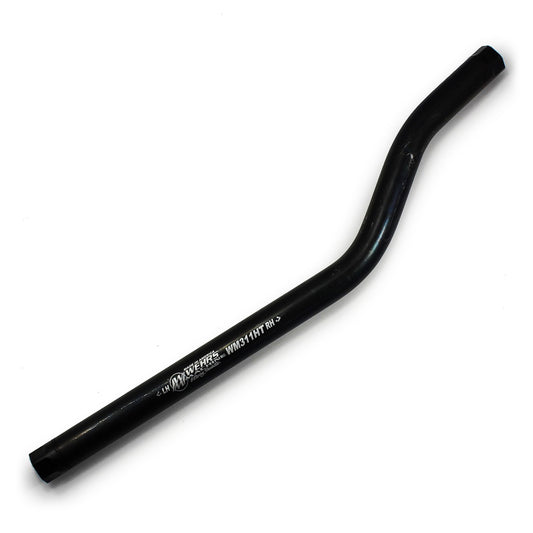 Tie Rod - Bent - Passenger Side - 0.875 in OD - 16 in Length - 5/8-18 in Thread - Steel - Black Powder Coat - Each