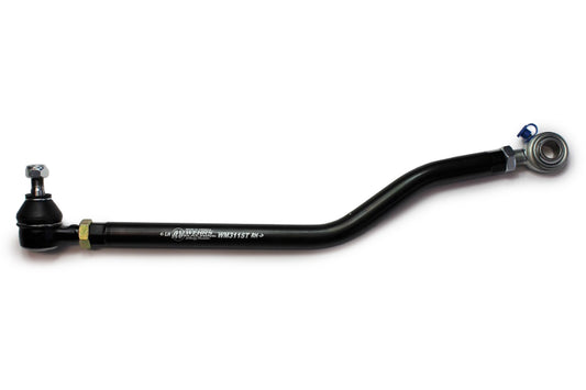 Tie Rod - Bent - 0.875 in OD - 20 in Long - 5/8-18 in Thread - Rod Ends Included - Steel - Black Powder Coat - Universal - Each
