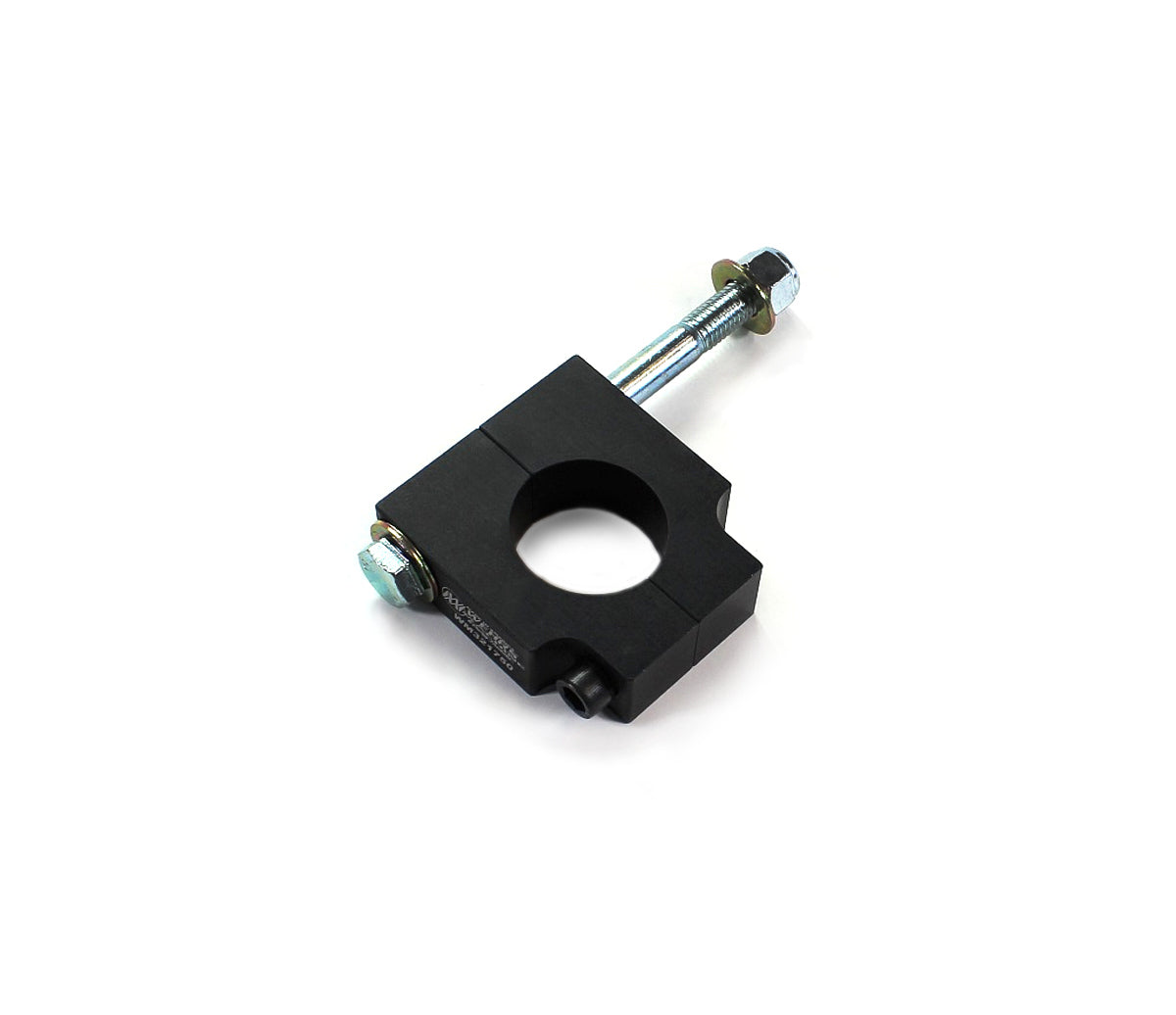 Ballast Bracket - Heavy-Duty - Clamp-On - Aluminum - Black Anodized - 1.75 in Round Tube - Each