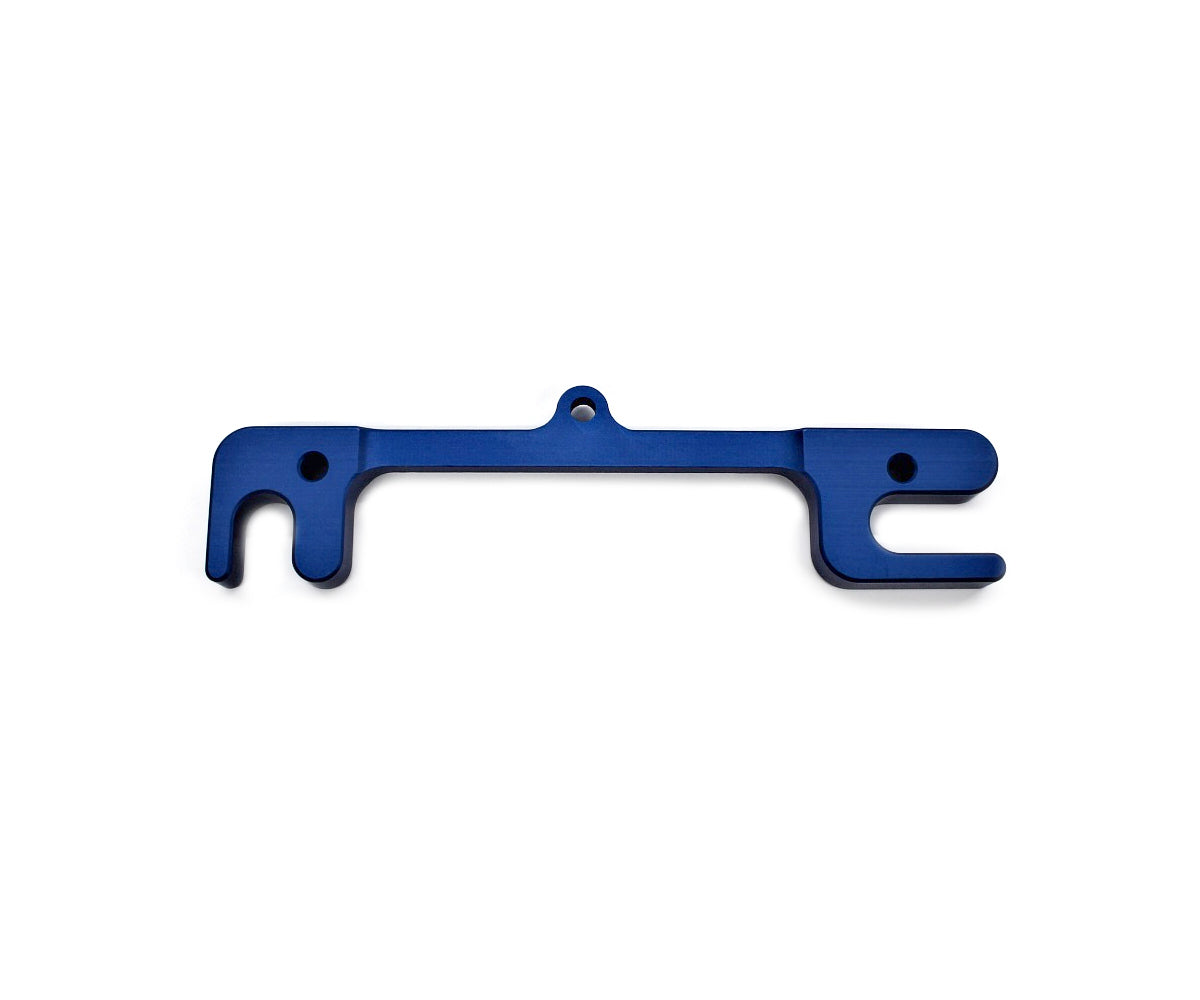 Control Arm Shims - Upper - 6 in Center Spacing - 1/2 in - Aluminum - Blue Anodized - Each