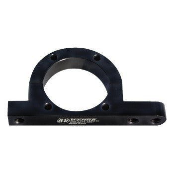 Ballast Bracket - Clamp-On - Aluminum - Black Anodized - 3 in OD Tube - Each