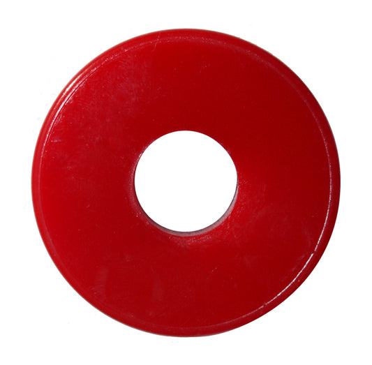 Torque Link - Puck Style Pull Bar - Single Shaft - Urethane - Red - Each