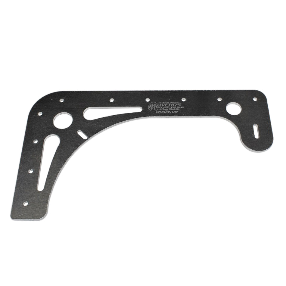 Nose Support - 0.188 in Thick - Aluminum - Natural - Modified - Each