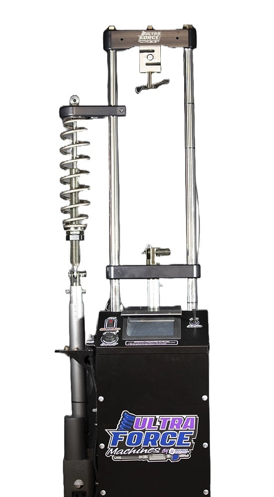 Coil Spring Tester - Ultra Force - Electronic - Manual - 0-4500 lb - Side Unloader - Digital Readout - Kit