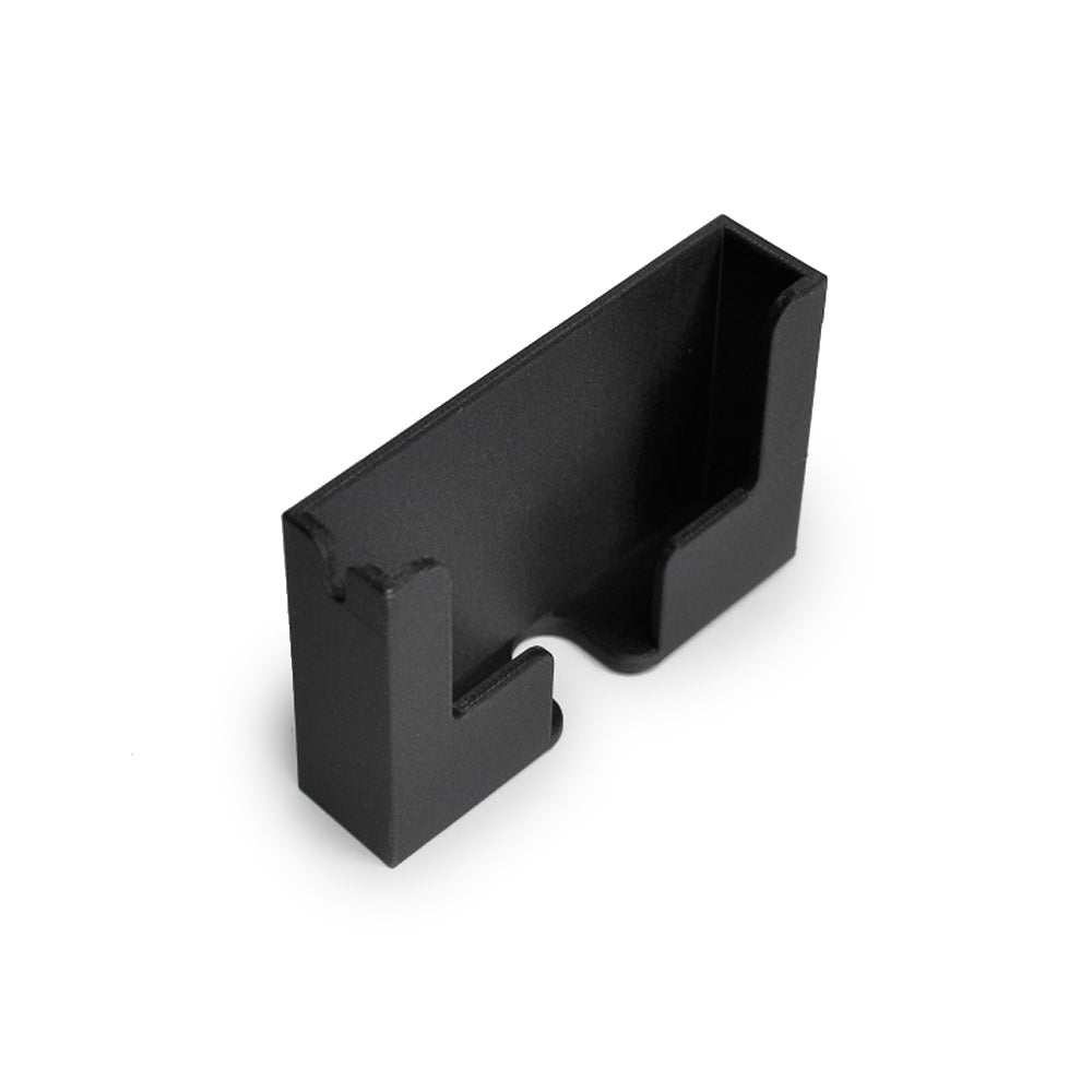 Cell Phone Holder - Wall Mount - Black - Plastic - Kit