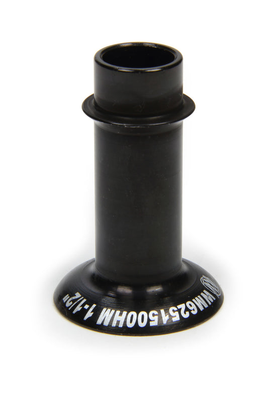 Rod End Bushing - 5/8 to 1/2 in Bore - High Misalignment - 1.500 in Long - Steel - Black Oxide - Each