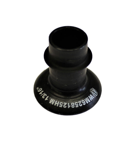 Rod End Bushing - 5/8 in to 1/2 in Bore - High Misalignment - 13/16 in Long - Steel - Black Oxide - Each