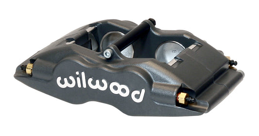 Brake Caliper - Superlite - 4 Piston - Aluminum - Gray Anodized - 13.060 in OD x 0.840 in Thick Rotor - 3.500 in Lug Mount - Each