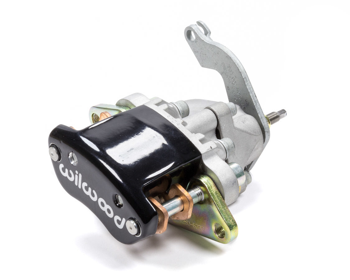 Brake Caliper - MC4 - Driver Side - Mechanical - Aluminum - Black Anodized - 12.88 in OD x 0.810 in Thick Rotor - 2.950 in Floating Mount - Each