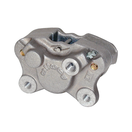 Brake Caliper - PS-1 - Passenger Side - 2 Piston - Aluminum - Clear Anodized - 9 in OD x 0.200 in Thick Rotor - 2.500 in Lug Mount - Each