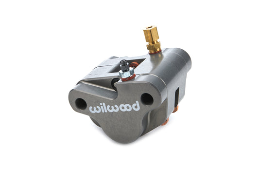 Brake Caliper - Billet Go-Kart - 2 Piston - Aluminum - Gray Anodized - 8.75 in OD x 0.190 in Thick Rotor - 2.250 in Lug Mount - Each