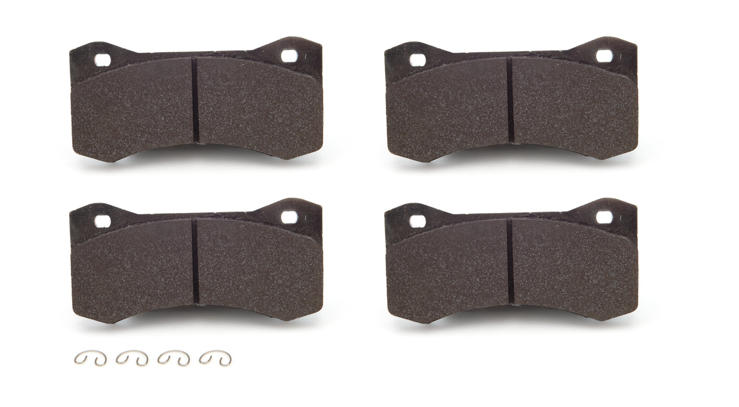 Brake Pads - Street Performance / Racing Pads - BP-20 Compound - Medium Friction - High Temperature - 6617 - Universal - Set of 4