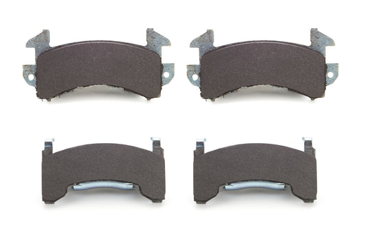 Brake Pads - High Temperature Racing Pads - BP-28 Compound - Medium-High Friction - High Temperature - D154 - GM Metric - Set of 4