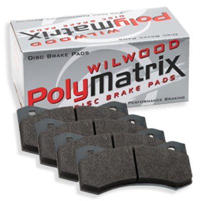 Brake Pads - High Temperature Racing Pads - PolyMatrix H Compound - High Friction - Wilwood XRZ4R Calipers - Kit