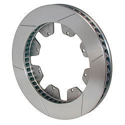 Brake Rotor - GT 48 - Passenger Side - Directional / Slotted - 13.063 in OD - 1.375 in Thick - 8 x 7.000 in Bolt Pattern - Iron - Natural - Each