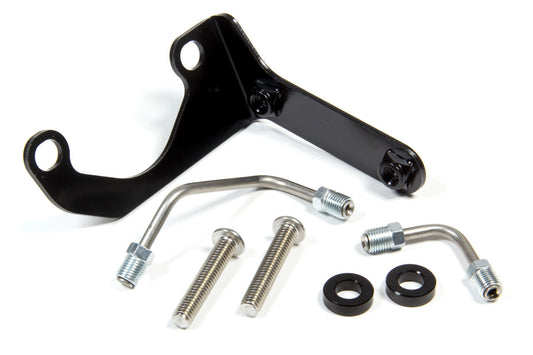 Proportioning Valve Bracket - Bolt-On - Hardware Included - Steel - Black Powder Coat - Kit