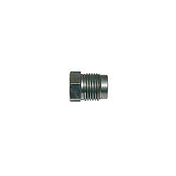 Fitting - Flare Nut - 9/16-20 in Inverted Flare Male - Steel - Zinc Oxide - Wilwood Tandem Master Cylinder - 3/16 in Hardline - Each