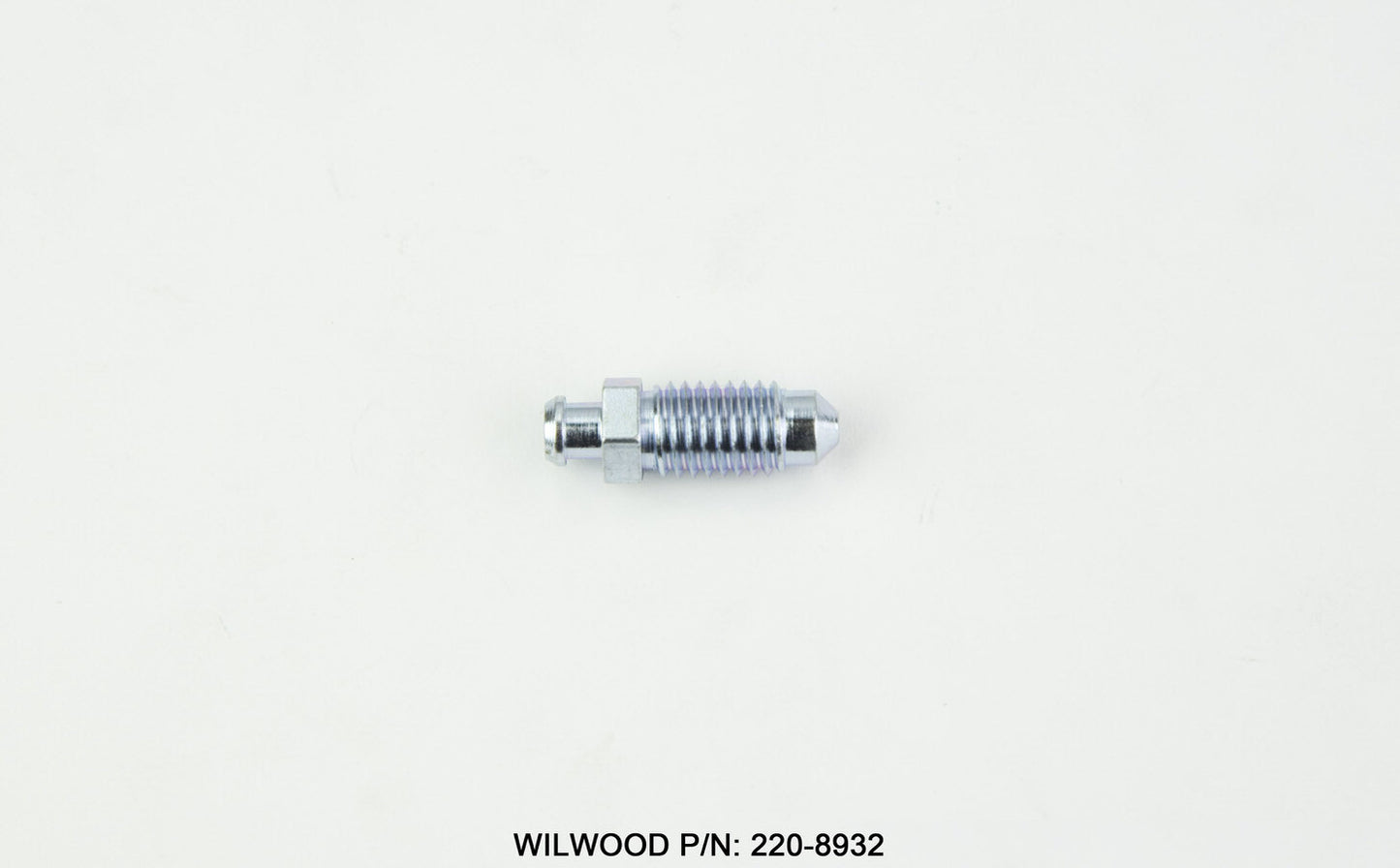 Bleeder Screws - 10 mm x 1.50 Thread - Steel - Zinc Plated - Wilwood Metric D152 Calipers - Each