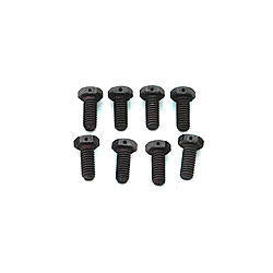 Brake Rotor Bolt - 5/16-18 in Thread - 0.75 in Long - Hex Head - Steel - Black Oxide - Set of 8