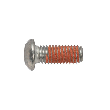 Brake Rotor Bolt - 3/8-16 in Thread - 1 in Long - Torx / Button Head - Stainless - Natural - Rotor Hat - Each