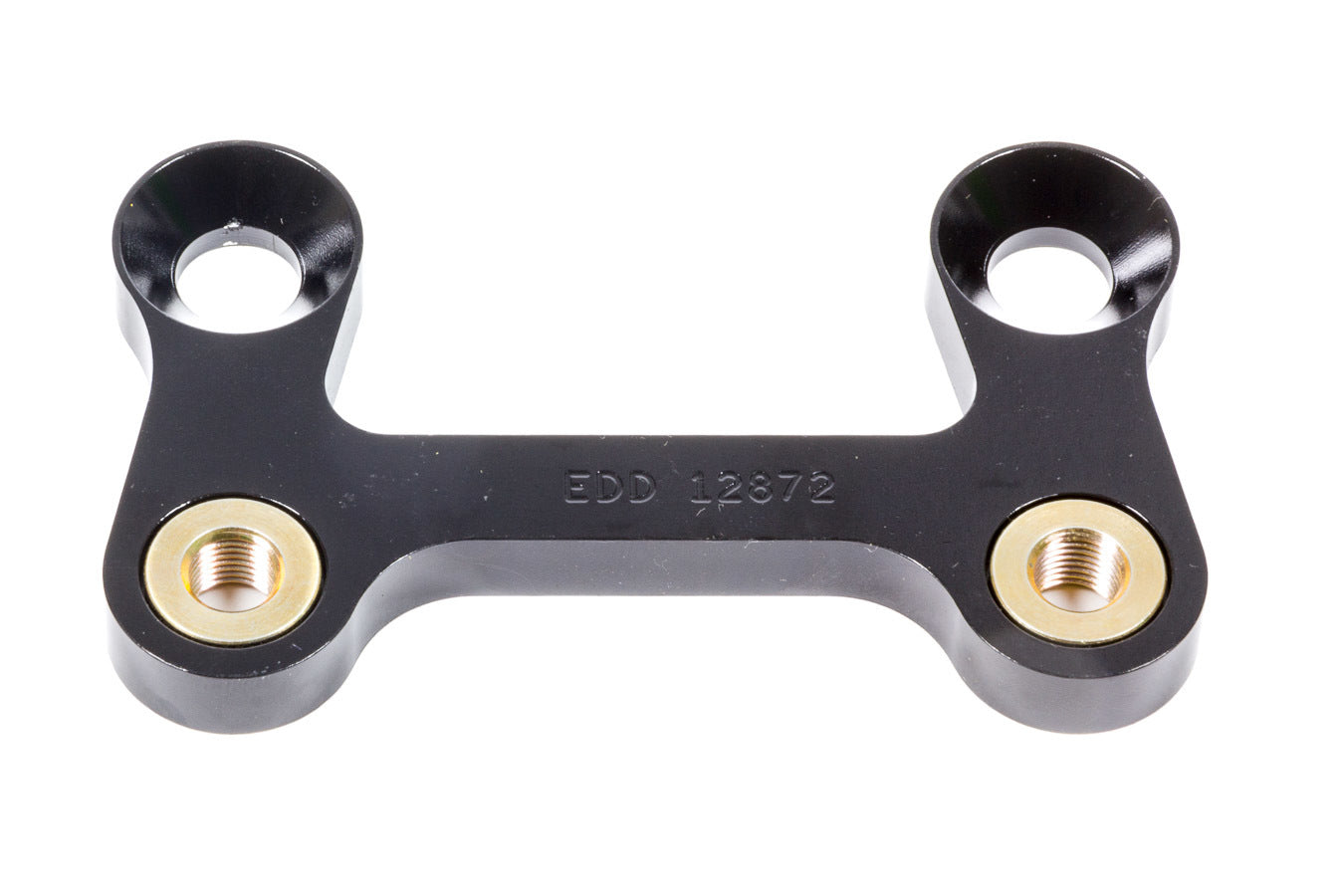 Brake Caliper Bracket - Front - 11.000 in Rotor - Aluminum - Black Paint - Billet Dynapro Calipers - Sprint Car - Each