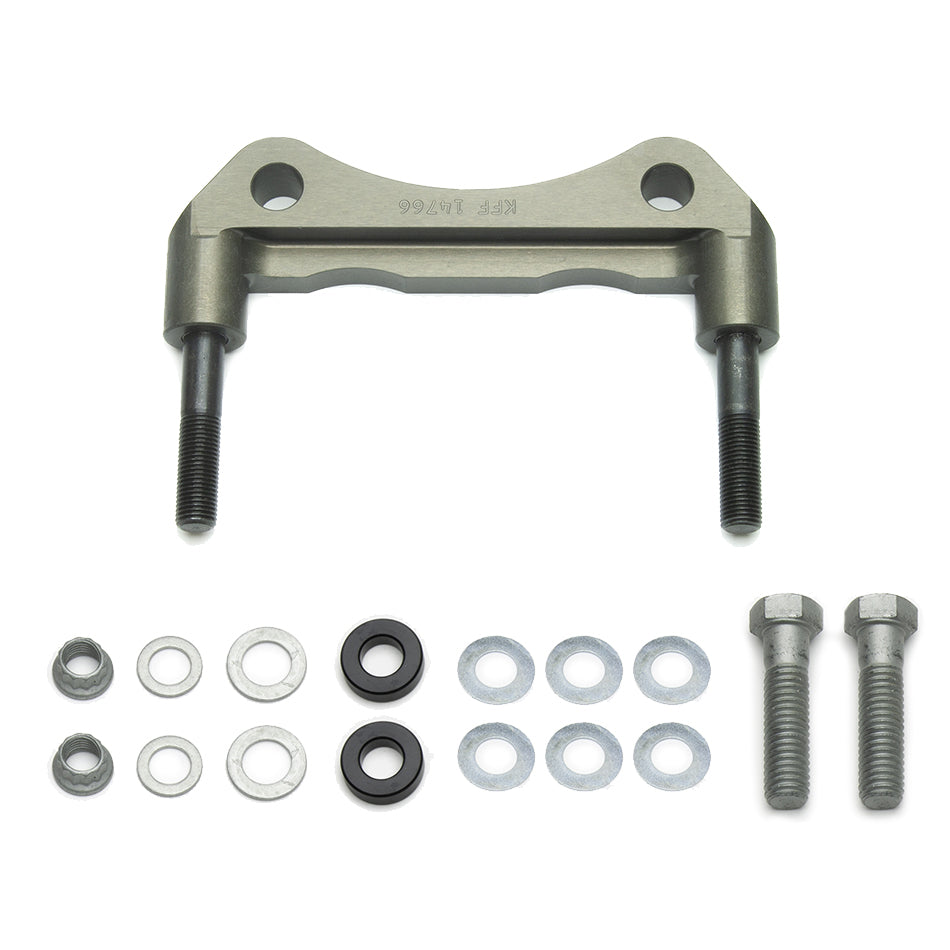 Brake Caliper Bracket - Radial Mount - 11.75 to 12.19 in Rotor - Aluminum - Sprint Car - Each