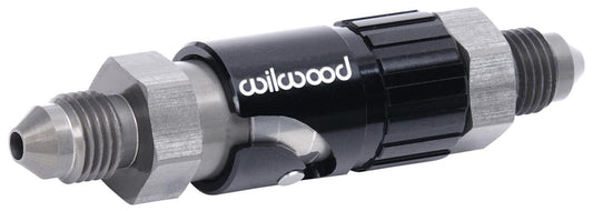 Fitting - Quick Disconnect - Both Halves to 3 AN Male - Aluminum - Black / Clear - Anodized - Kit