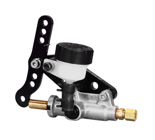 Master Cylinder - Go Kart - 0.500 in Bore - 0.700 in Stroke - Direct Reservoir - Aluminum - Natural - Kit