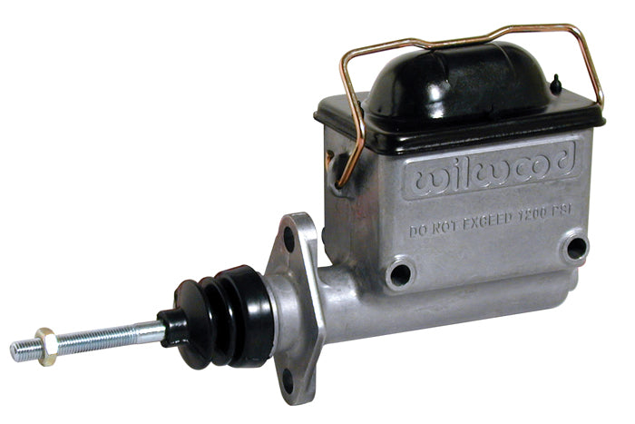 Master Cylinder - High Volume - 0.75 in Bore - 1.430 in Stroke - Integral Reservoir - Aluminum - Natural - Kit