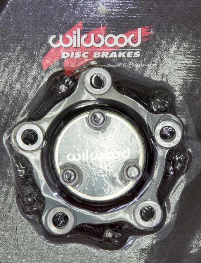 Drive Flange - Starlite 55 - 5 x 3.980 in Bolt Pattern - 24 Spline - Aluminum - Black Anodized - Wilwood Wide 5 Hub - Each