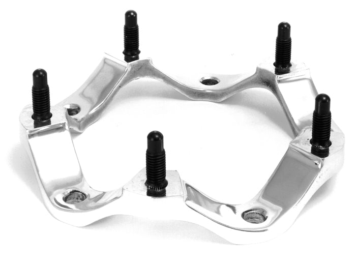 Wheel Spacer - Wide 5 - 2 in Offset - Triangulated Design - Aluminum - Natural - Each