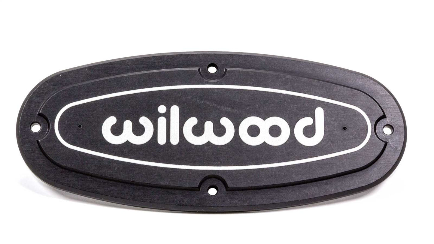 Master Cylinder Cap - Screw-On - Aluminum - Black Paint - Wilwood Tandem Master Cylinders - Each