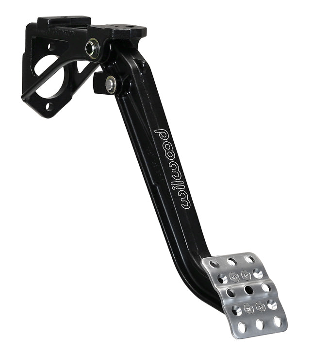 Pedal Assembly - Brake / Clutch - 7 to 1 Ratio - 12.10 in Long - Forward Swing Mount - Aluminum - Black Paint - Each