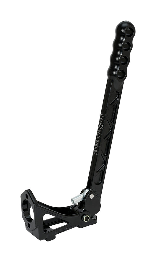 Hand Brake - 11 to 1 Ratio - 14.510 in Tall - Vertical Mount - Aluminum - Black Paint - Kit