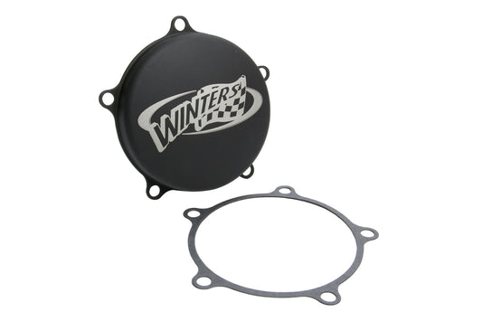 Drive Flange Dust Cover - 5-Bolt - Aluminum - Black Anodized - 2-7/8 in Wide 5 Hubs - Each