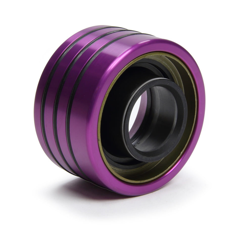 Axle Housing Seal - Inner - O-Ring - 2.68 in OD - 1.15 in ID - 1.64 in Thick - Aluminum - Purple Anodized - 2.700 in ID Steel Axle Tube - Each