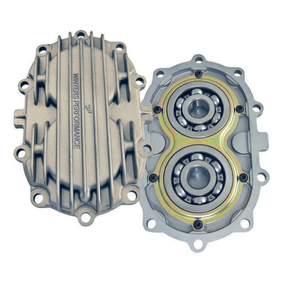 Gear Cover - Sprint Center - 10-Bolt - Ball Bearings - Aluminum - Natural - Winters Quick Change - Kit