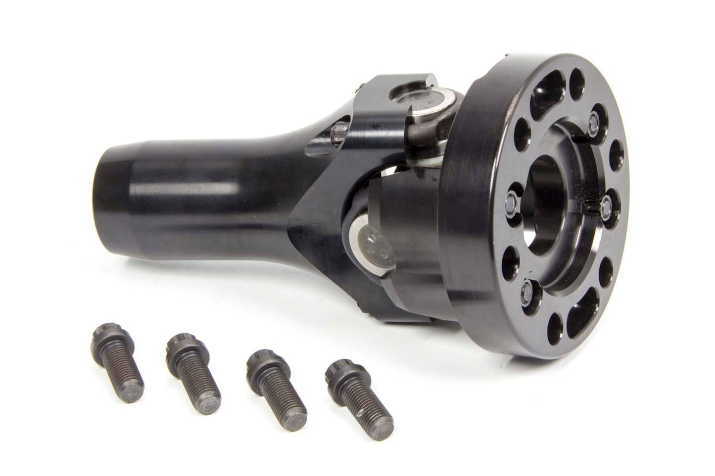 U-Joint Assembly - Hercules - 16 Spline to 4-Bolt Flange - Spicer Greasable 5-153X U-Joint - Billet Aluminum - Kit