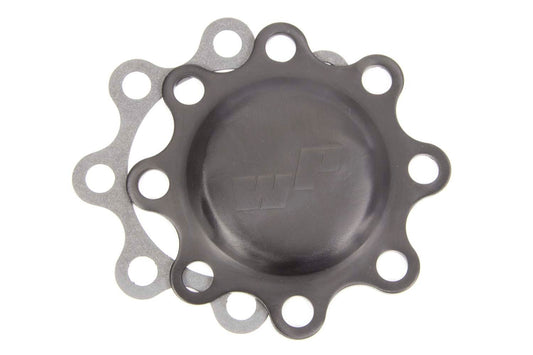 Drive Flange Dust Cover - 8-Bolt - Aluminum - Black Anodized - Wide 5 Hubs - Each