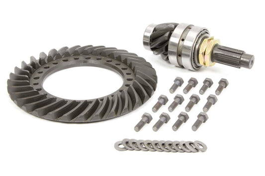 Ring and Pinion - 4.11 Ratio - 10 Spline - Bearings Included - Steel - Winters 12-Bolt 10 in Quick Change - Kit