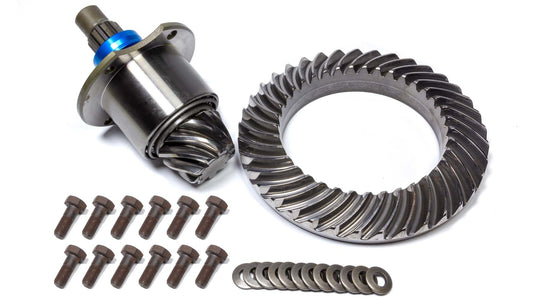 Ring and Pinion - 4.11 Ratio - 10 Spline - Bearings Included - Steel - Winters 12-Bolt 8 in Quick Change - Kit